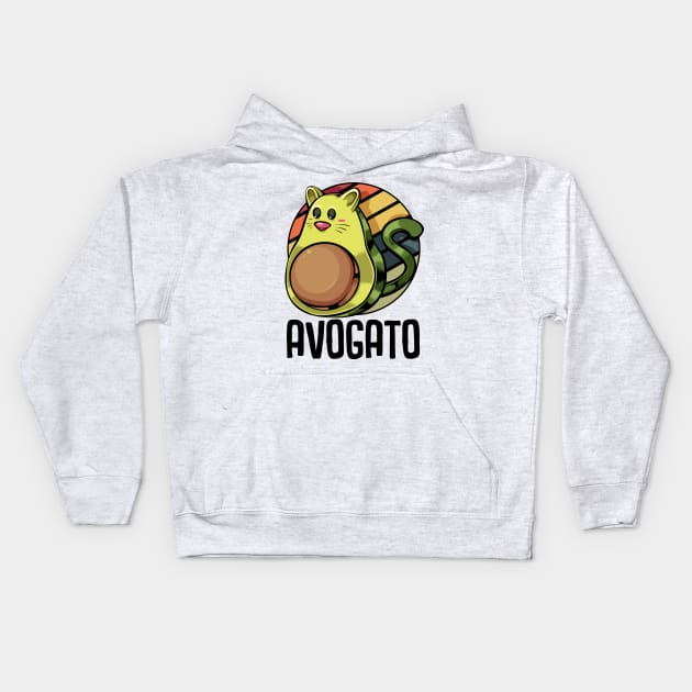 Avocado Guacamole Kids Hoodie by Lumio Gifts